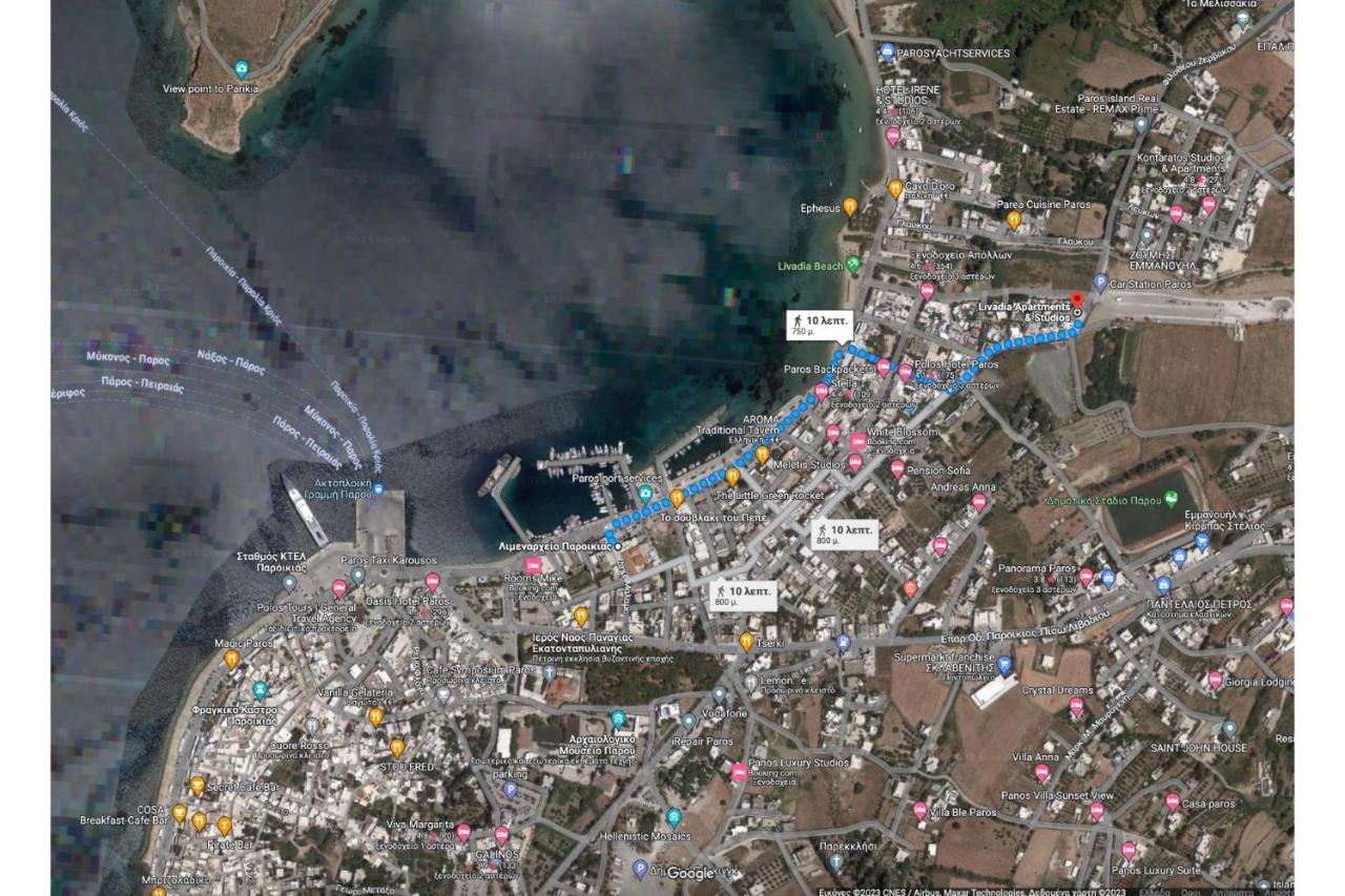 Livadia Seaside Studios 10 Πάρος Εξωτερικό φωτογραφία